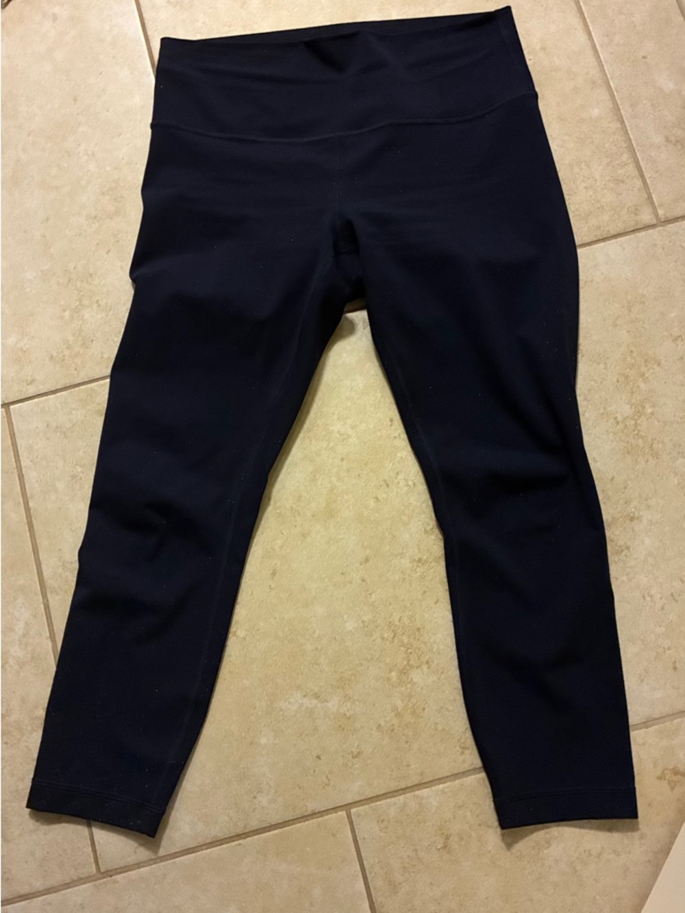 Lululemon Wunder Under High Rise Leggings Navy Sz 10 - Picture 3 of 6
